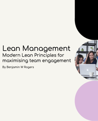 Cover of Lean Management: Modern lean principles for maximising team engagement